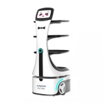 Csjbot Dish Recycle Service Restaurant  Intelligent Trolley Food Delivery Robot
