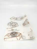 Custom baking rolling paper cake disposable greaseproof baking paper sheets biodegradable