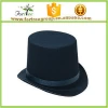 custom classic plain black white red wool felt formal top hat