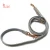 Import Custom Color Double Hooks Luxury Soft Leather and Nylon Dog Lead Leash and Collar Set with Golden Buckle from China