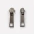 Import custom design 3# metal woven zipper puller zipper slider puller from China