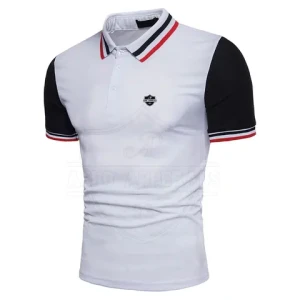 Custom Design And Style Mens Polo T-Shirts Plus Size Mens Clothing Solid Color Polo T-Shirts