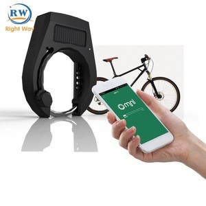 Custom Electrical Bicycle Lock Remote GPS Smart Bluetooth Bike Horseshoe Lock