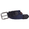Custom Gym Belt Men Knit Elastic Webbing Belt
