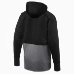 Custom Logo Reflective Waterproof Woven Athletic Training Hoodie Jacket Fitness Zipper Ideal for Hiking Running and Sports Men