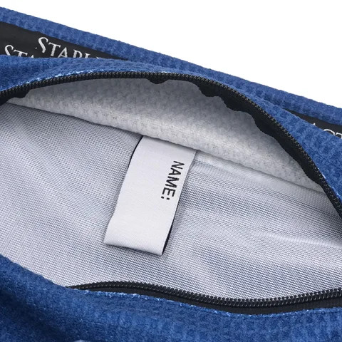 Custom logo ultra absorbent hooded non-slip fixation microfiber waffle gym fitness towel with zipper pocket