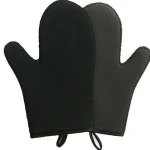 Custom neoprene kitchen micro slip resistant heated oven mitts
