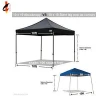 Custom Pop Up Tent Outdoor Folding Trade Show Display Tent For Sale