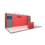 Custom Portable modular trade show display booth stand 3X6