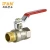 Import customer wholesale factory supply bathtub parts and fittings brass ball valve FM long handle from China