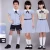 Import Customize European Style High Quality summer School Uniform Best-selling Summer pinafore dress shorts uniform sets from China