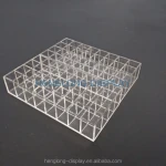 Customized Cosmetic Counter Acrylic Commodity Skin Care Display Stand