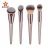 Import Customized Logo Wholesale Cosmetic Make up Beauty Brushes Custom logo makeup brush from China