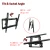 Import Customized metal stand wall shelf brackets television mounting bracket able to remove TV and swivel from China