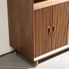 Customized Modern Sideboard Buffet Cabinet Furniture Dining Room Fashion Board And Wood Combined With Sideboard