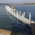Import Customized modular floating pontoon pump bridge seaside pumping floating pontoon platform from China