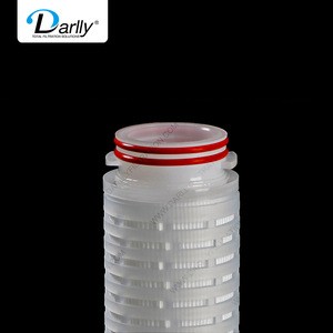 Darlly pharmaceutical glass fiber filter cartridge for Compressed air filtration Water treatment process Pre-filtration