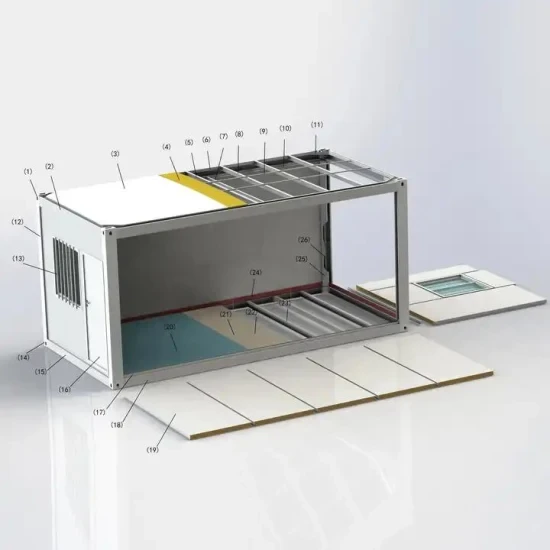 Buy Detachable Container House Prefab Mobile Modular Tiny Home Portable ...