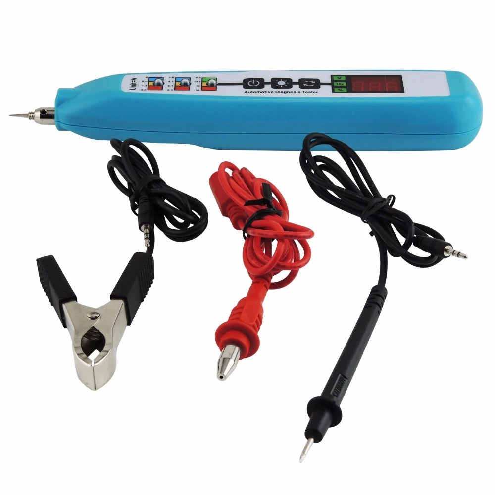 Digital Automotive Diagnosis Tester Measure DC Voltage Frequency Duty Cycle Vehicle Car Repair