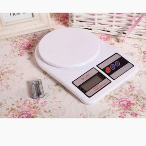 Digital kitchen/ lab scale multipfunction food scale with great accuracy quad transdecer easy handle scale