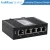 Import DIN Rail media converter 12v-36vdc outdoor industrial ethernet network switch from China