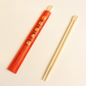 Disposable  Bamboo Twins Chopsticks Biodegradable Restaurant  Chopsticks