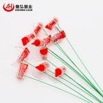 Disposable twist type plastic gas meter security seals