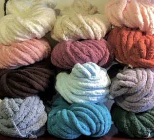 DIY Chenille Yarn Knitted Pillows Mat Material Handmade Blanket sofa Cushion Pad Soft Washable Braid Fabric knitting yarn