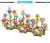 Import DIY educational flower garden building toys set from China