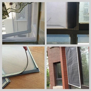 DIY magnetic fly screen for various kind of window