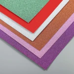 DIY Printing Craft glitter cardstock paper glitter paper craft