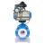 Import DN100 4 inch 12V control Actuator PTFE double flange Type casting steel Body Pneumatic Butterfly Valve from China