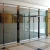 Import Double Glass Partition Office Divider Glass Partition Wall With Shutter And Blind from China
