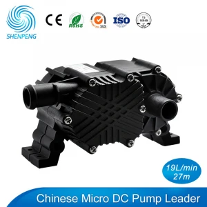 Double Stage 24v dc high pressure pump