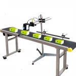 DOVOLL Wholesale Price Egg Date Inkjet Batch Code Printing Machine,Inkjet Printer With Conveyor Belt