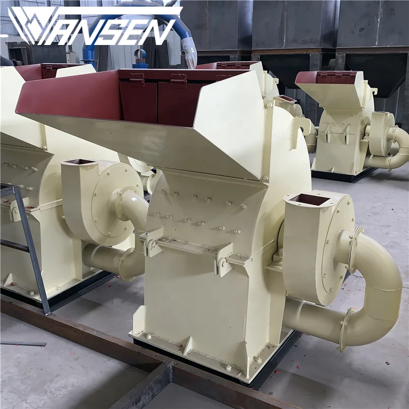 Dry and wet wood crusher hammer mill sawdust saw end forestry garden machinery