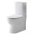 Import Dual Flushing Wc Water-Saving White Ceramic Bathroom Flushing Two-Piece Toilet from Singapore