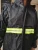 Import Durable Long Sleeve and Zip Rain Jacket Oxford Coated Raincoat Waterproof With Reflective Safety Jacket from China