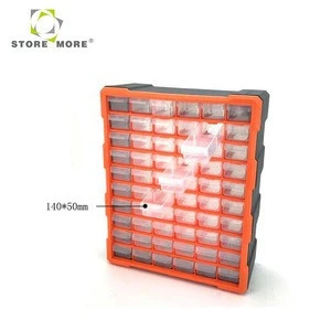 Easy carry storage bin portable durable PP Storage Tool Box Modular Plastic Drawer Tool Cabinet