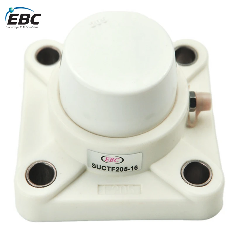 EBC SUCTF205-16 pillow block bearing with plastic housing for agriculture machinery