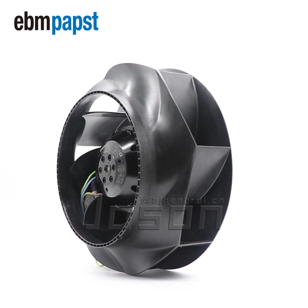 Ebmpapst R2E225-RA92-48 AC backward curved single inlet centrifugal fan RadiCal