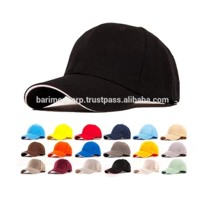 Eco Friendly Cotton Cheap 6 Panel Baseball Promotional Caps &amp; Hats