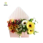 Eco-friendly  Custom Logo Cardboard  Rose Gift Packaging Paper  Luxury  Flower Gift Box For Valentines Day Birthday Gift