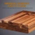 Import Eco-Friendly Natural Cutting Tools  Acacia Wooden Chopping Board Set from China