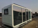 Economic Movable Prefab Prefabricated Capsule Hotel Apple Cabin Container House