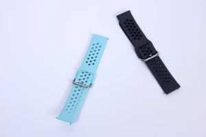 Efficient Service Single Colour Breathable Silicone Strap Watch Strap