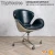 Import Egg Shape Antique Swan Leather Aviator Chairs Restaurant/Office/Living Room from China