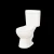 Import Elongated S-Trap Sanitary Ware Two Piece Ceramic Siphon Toilet Bowl from China