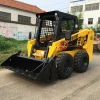 equipment skid steer wheel loader quick hitch with attachment