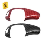 ES N-BM-025 Real Carbon Fiber interior Accessories car Gear Shift Knob Cover FOR BMW